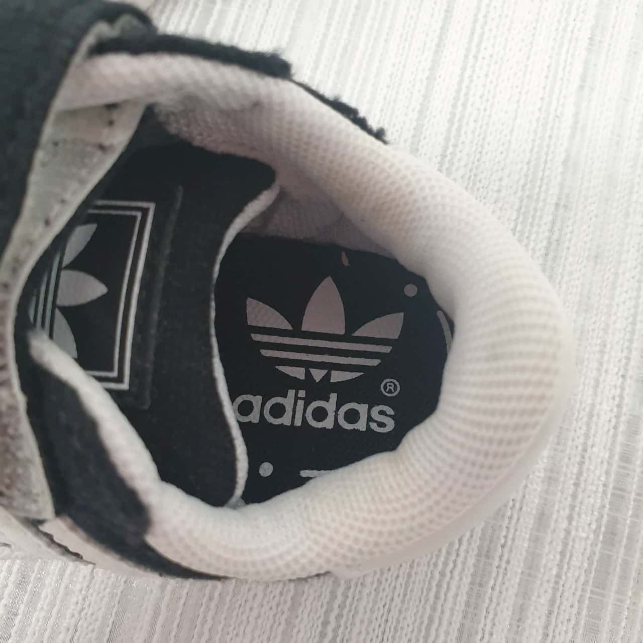 Toddler Super Star Sneakers Silver/Black Star