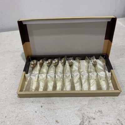 Gold n Silver spoon n fork Set 