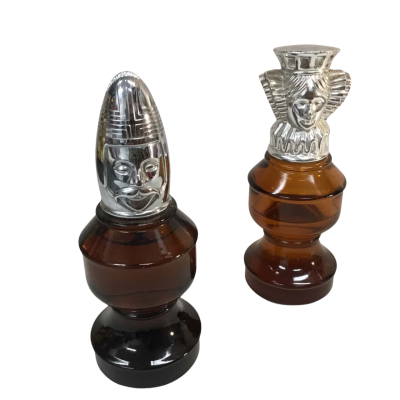 Vintage Avon Queen and Bishop After Shave Bottles as pictured