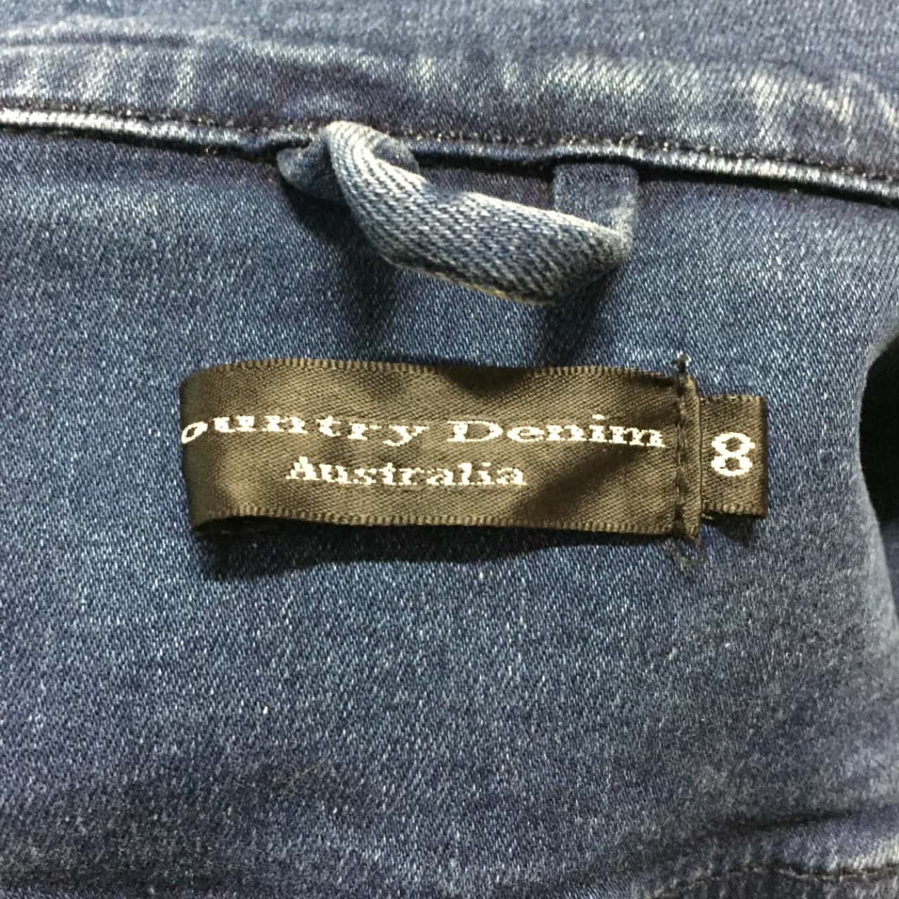 Country Denim Womens Size 8 Denim 