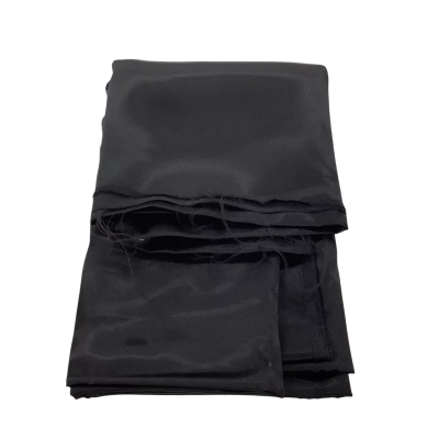 Black Satin 112 x 150 cm         Fab1