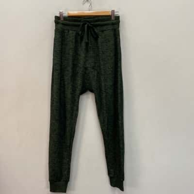 Seed Heritage Womens  Size XS Track/ Yoga  Pants Green / Grey 
