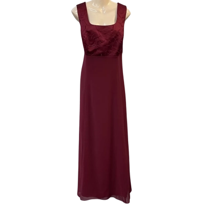 Eve Hunter Womens  Size 16 Maxi Dress Maroon 