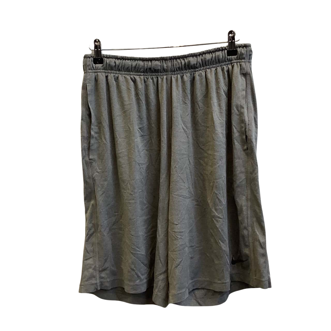 Nike DriFit Mens Size L Active Shorts Grey (s)