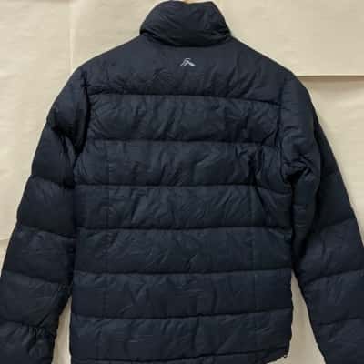 Macpac Unisex  Size 8 Puffer Jacket Navy Blue 