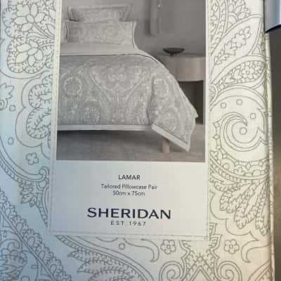 Sheridan tailored pair pillowcases