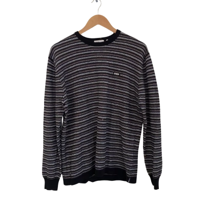 Ghanda Womens  Size M Jumper Beige / Black  / Blue / White 