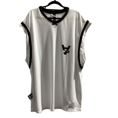 BNWT Mens  Size XL Jersey White with Black trim RRP$99.95