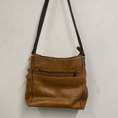 Colorado Unisex Cross Body Bag Brown 