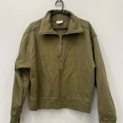 Seed Heritage Womens Jumper Olive Size L