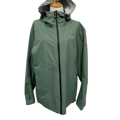 NORDBERG Unisex  Size L Windbreaker Green / Khaki 