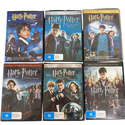 Harry Potter DVD Set of 6