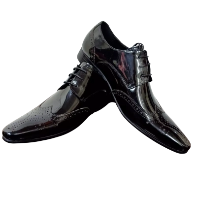 BNWT Marco Venuti Mens Size 40 Brogues Black  