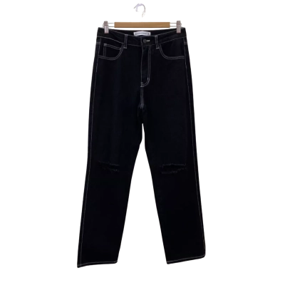 Black Friday Mens  Size 28 Distressed Jeans Black  
