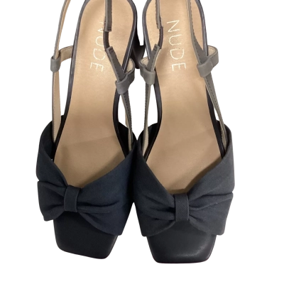 Nude Womens Heels Navy Blue 