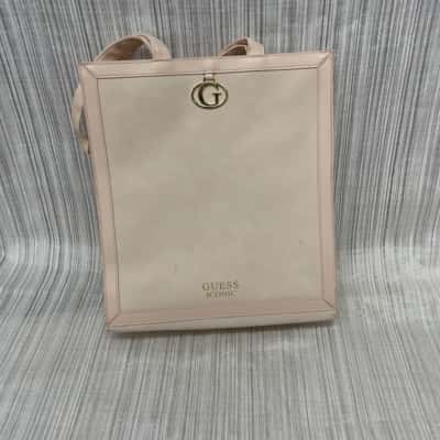 Guess Classy Pale Pink Shopping /Tote Bag   