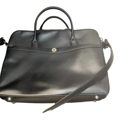  women’s Oroton Melanie  black leather Tote Bag 