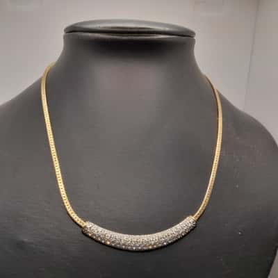  Womens Costume Necklace Gold / Silver 