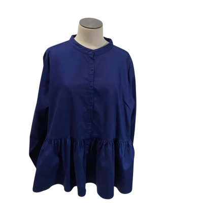 Elk Navy Long Sleeve Shirt Size 16