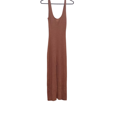 Whyte Valentyne Womens Size 6 Burnt Orange Sleeveless Dress 