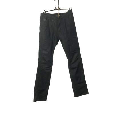 Mens G-Star Raw Size 34 Grey/ Dark Blue Straight Leg Pants 
