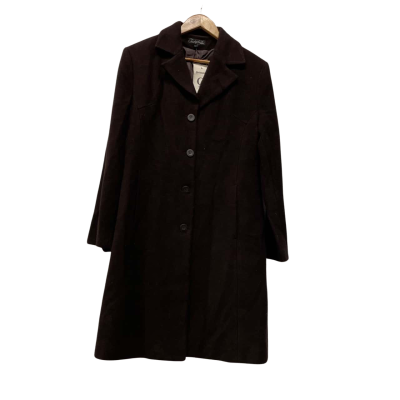  Womens  Size 12 Duffle Coat Brown christopher ari vintage