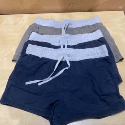 Lorna Jane Womens  Size XS 3Pair Shorts 2 Blue 1Brown