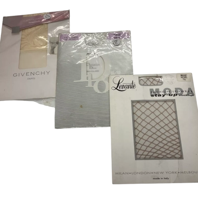 Vintage stockings Womens  Size 10 Underwear White 