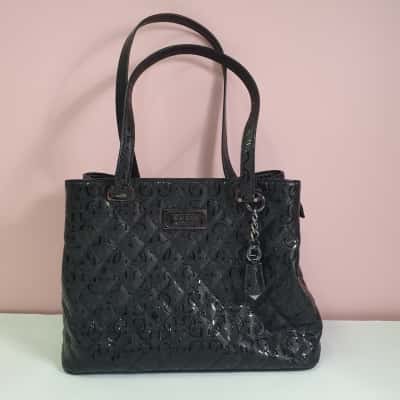 Guess Women's Lola Shopper Black Bag