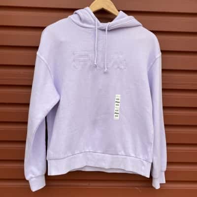 Fila Womens Size XXS Lilac Purple Hoodie