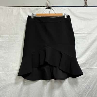 Witchery Women’s Size 10 Black Skirt