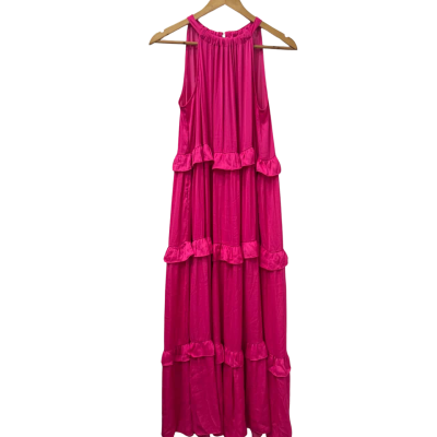Decjuba Womens  Size 10 Maxi Dress Pink  
