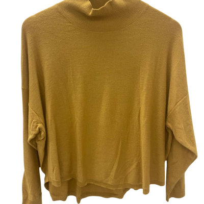 Decjuba Womens  Size XS Long Sleeve Top Mustard 