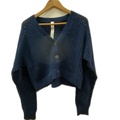 Lululemon Womens  Size XXS Blue Cardigan 