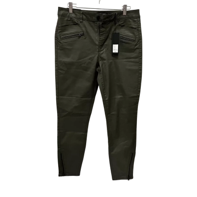 Witchery Womens  Size 14 Ankle Length Pants / Slim Fit Pants Green / Grey / Khaki 