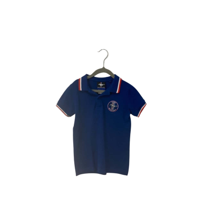 Mustang  Kids  Size 5 Blue polo shirt