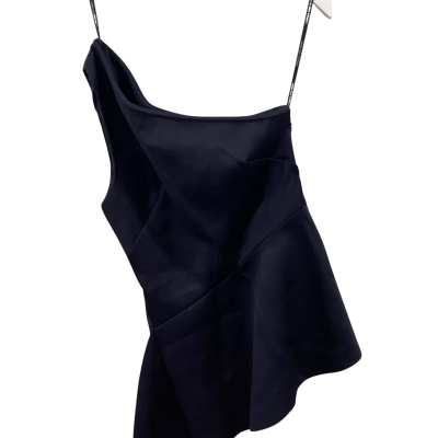 Camilla & Marc Womens  Size 8 Off-the-shoulder Top Blue 