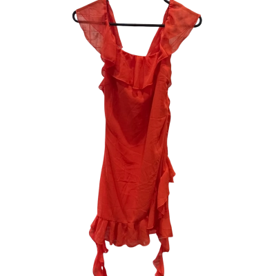  Misha Womens  Size L Orange Dress 