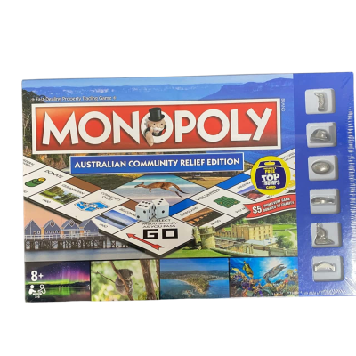 Monopoly, Australian Community Relief Edition (Sealed)