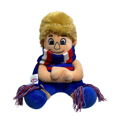 Western Bulldogs Player And Scarf