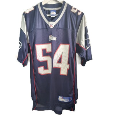 Vintage Reebok NFL New England Patriots Tedy Bruschi Jersey #54.