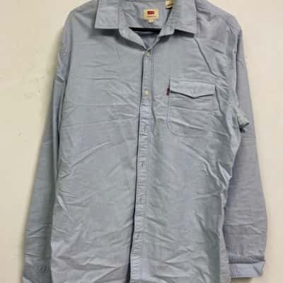 Levi's Size XL Business Shirt Light Blue 