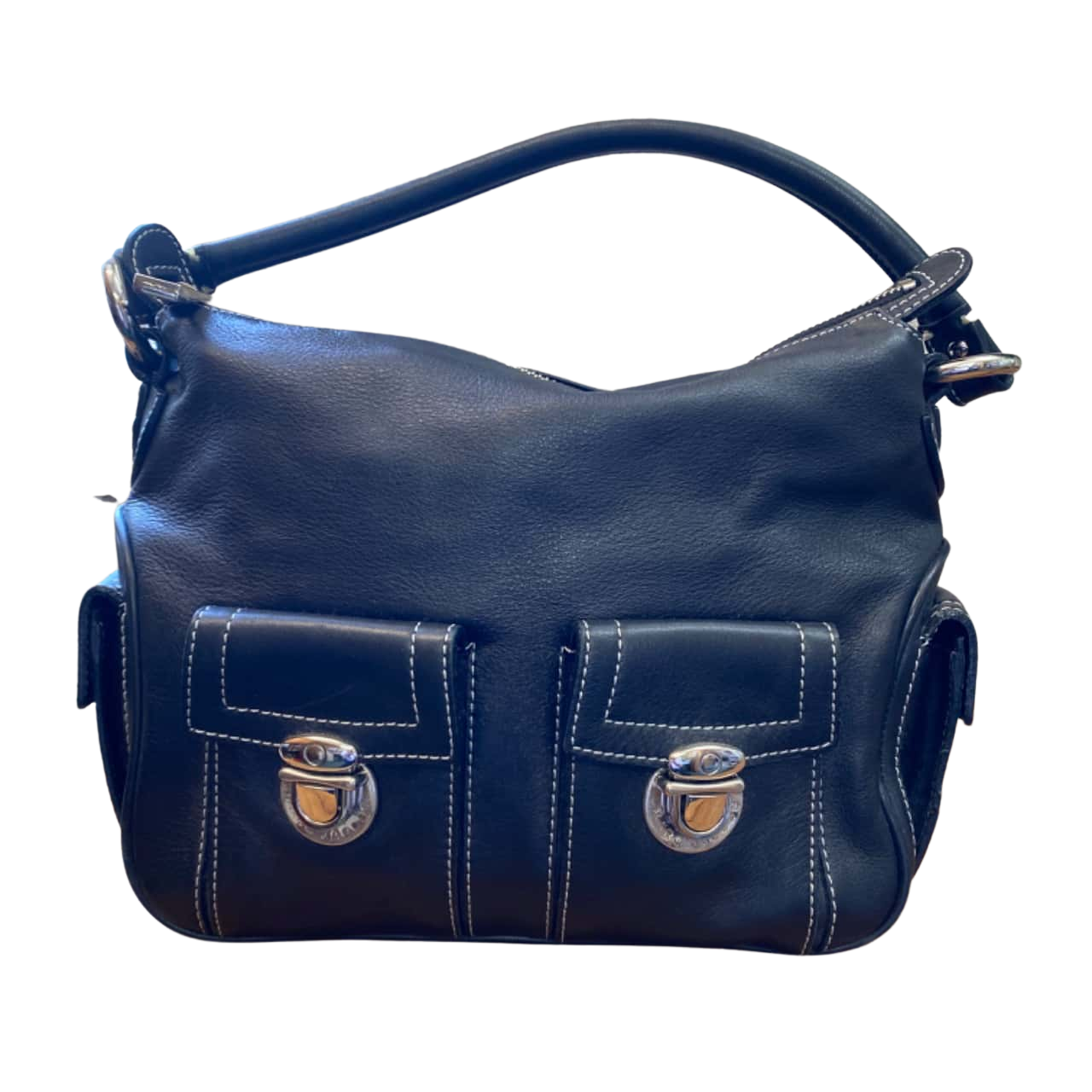 Womens Marc Jacobs Leather Handbag Black(s)