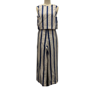 BONDI BORN Womens  Size M / S Beige / Blue / Striped 