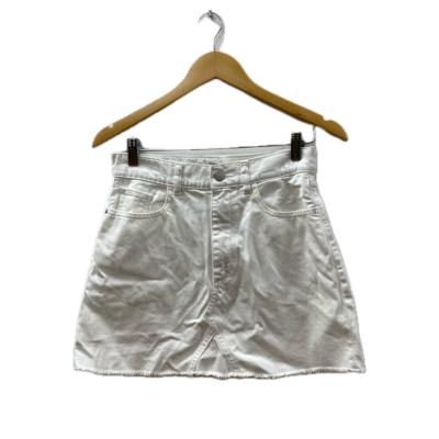 DL1961 Womens Skirt Size 26 White Denim