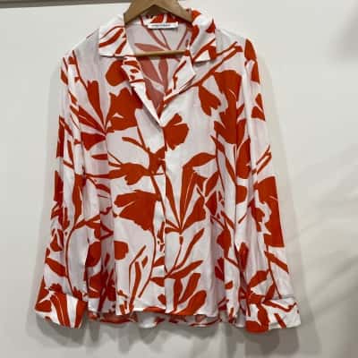 Sportscraft Womens  Size 14 Orange / White 