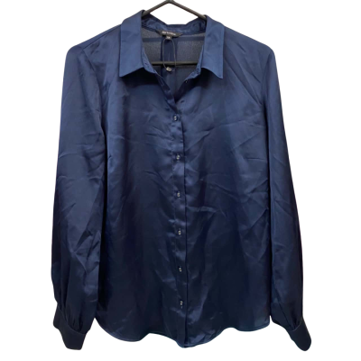 Womens Portmans Size 12 Navy Blue shirt New