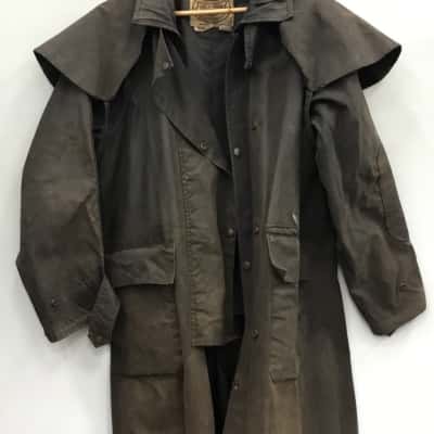 Driza-Bone Mens Size S Winter Jacket Brown 