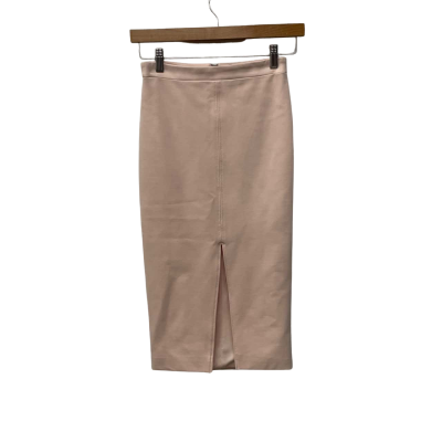 Bardot   Size 8 Bronti Midi Skirt Shell/Pink 