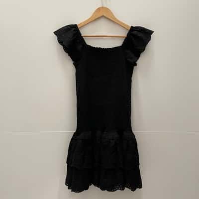 Seed Teens Size 14 Black Dress